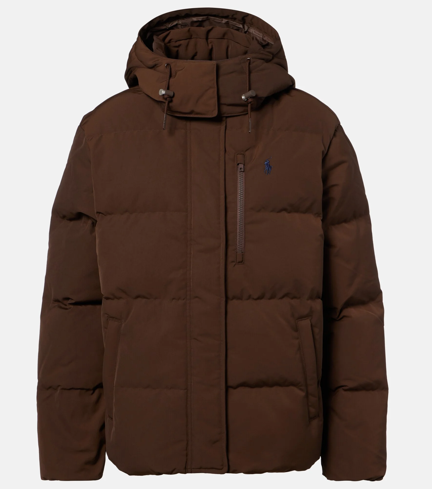 Quilted down jacket - 1