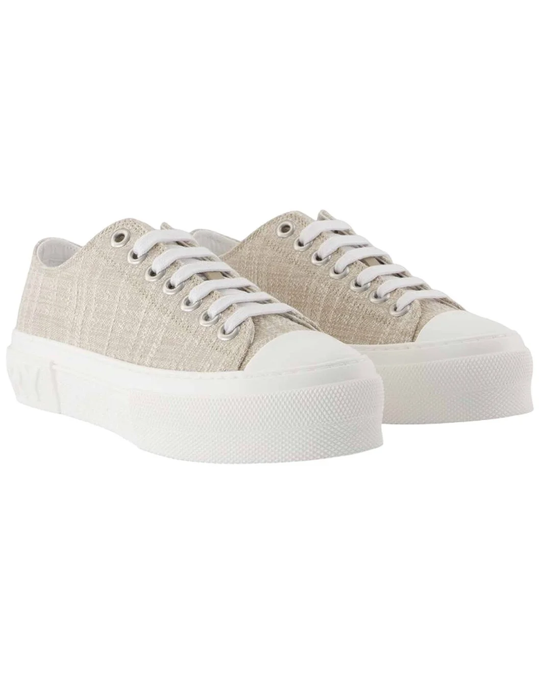 Burberry Women's Cotton Jack L Low Sneaker (Authentic Pre-Loved) - 1