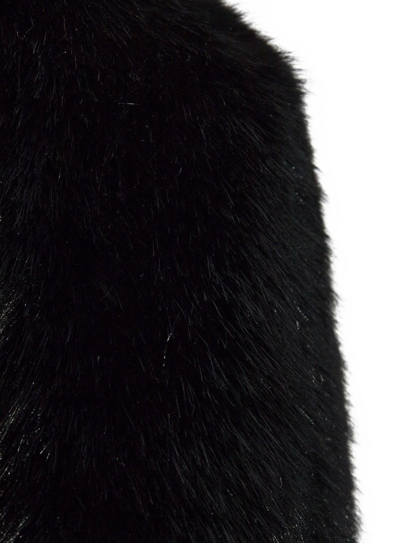 zip-up faux fur jacket 5