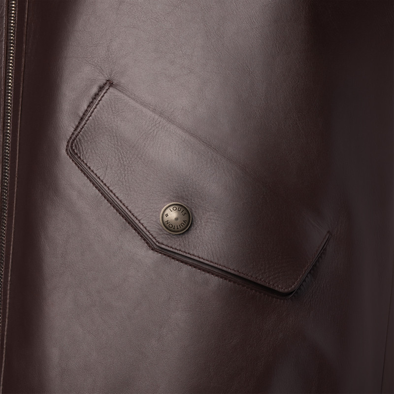 Elegant Leather Bomber 3