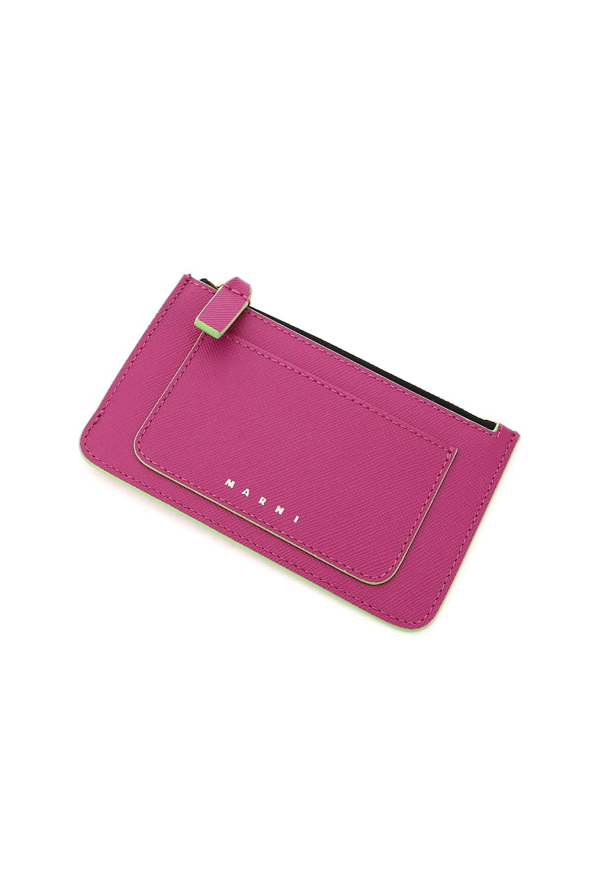 SAFFIANO LEATHER ZIPPED CARDHOLDER - 5