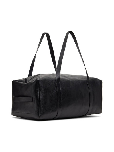 The Row Black Gio Duffle Bag outlook