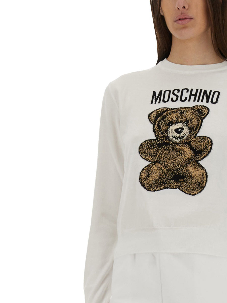 Moschino Women Teddy Bear Sweater - 4