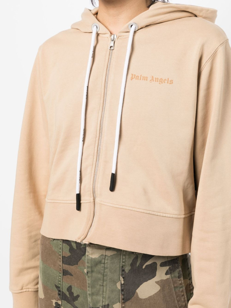 로고 인쇄 작물 hoodie 5