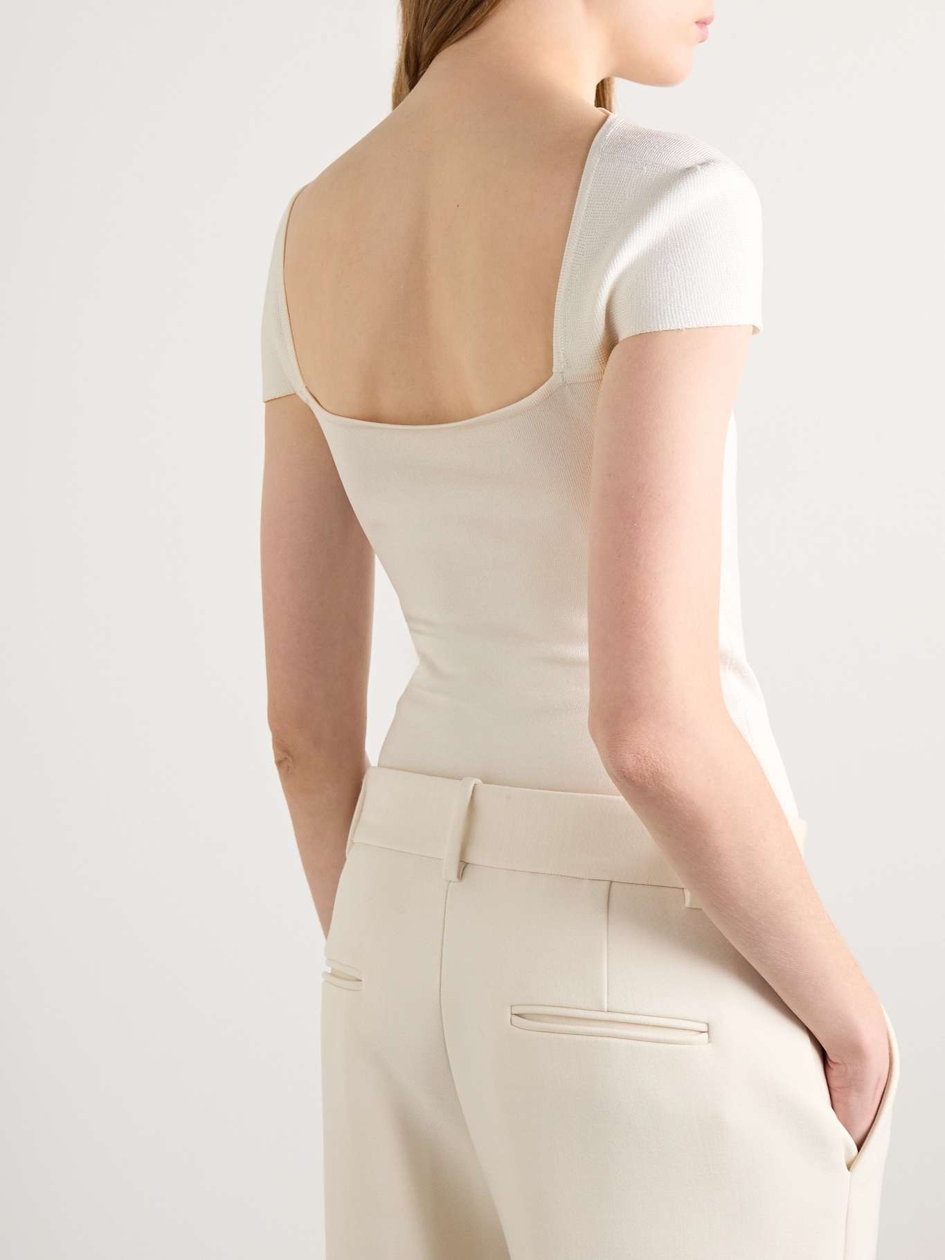 Basile knitted bodysuit White - 3
