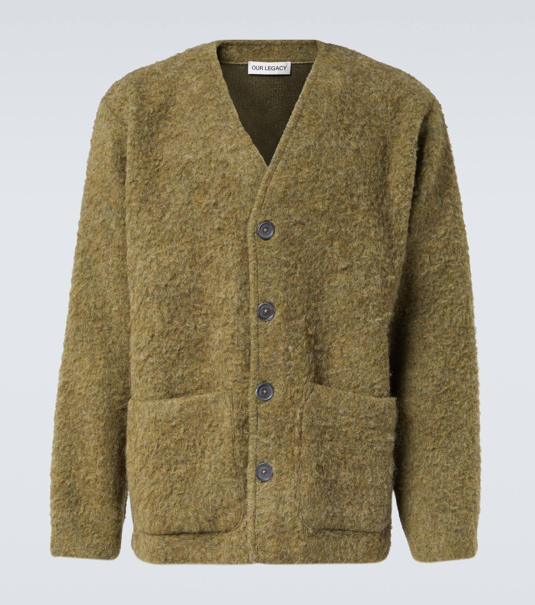 Brushed cardigan - 1
