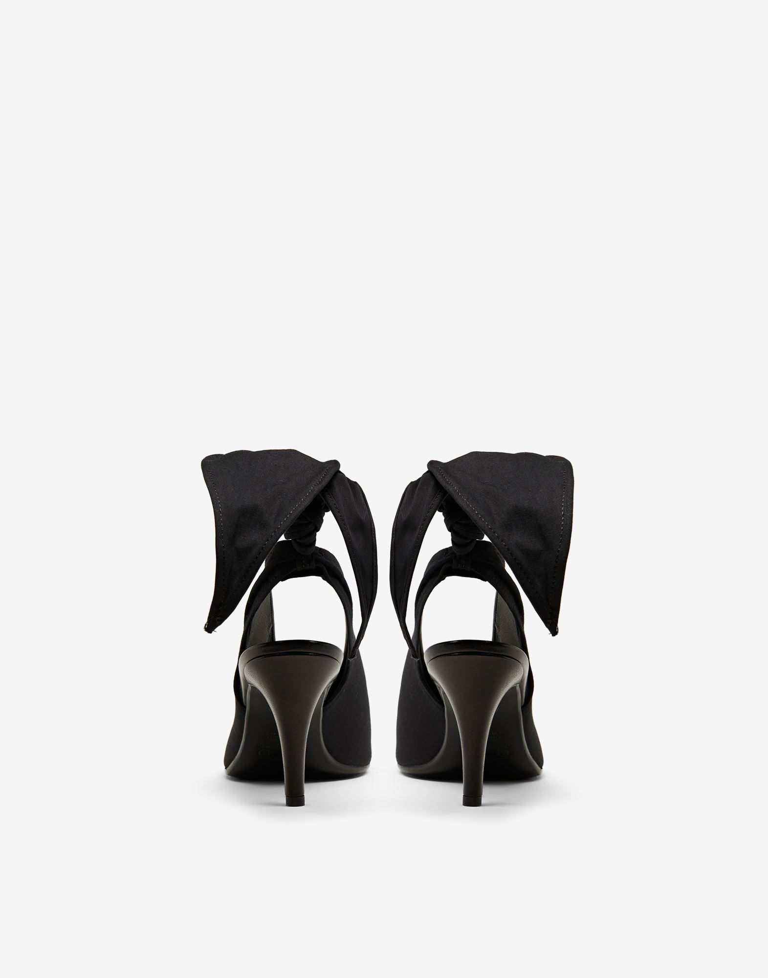 Slingback pump with bow - 3