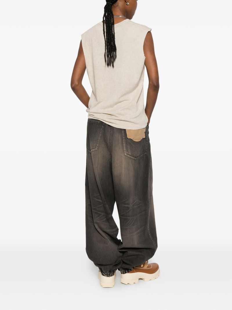 R13 acid-wash sleeveless T-shirt outlook