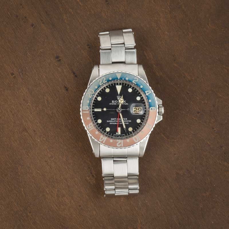 Vintage 1967 Rolex GMT-Master Ref 1675 Pepsi - 8