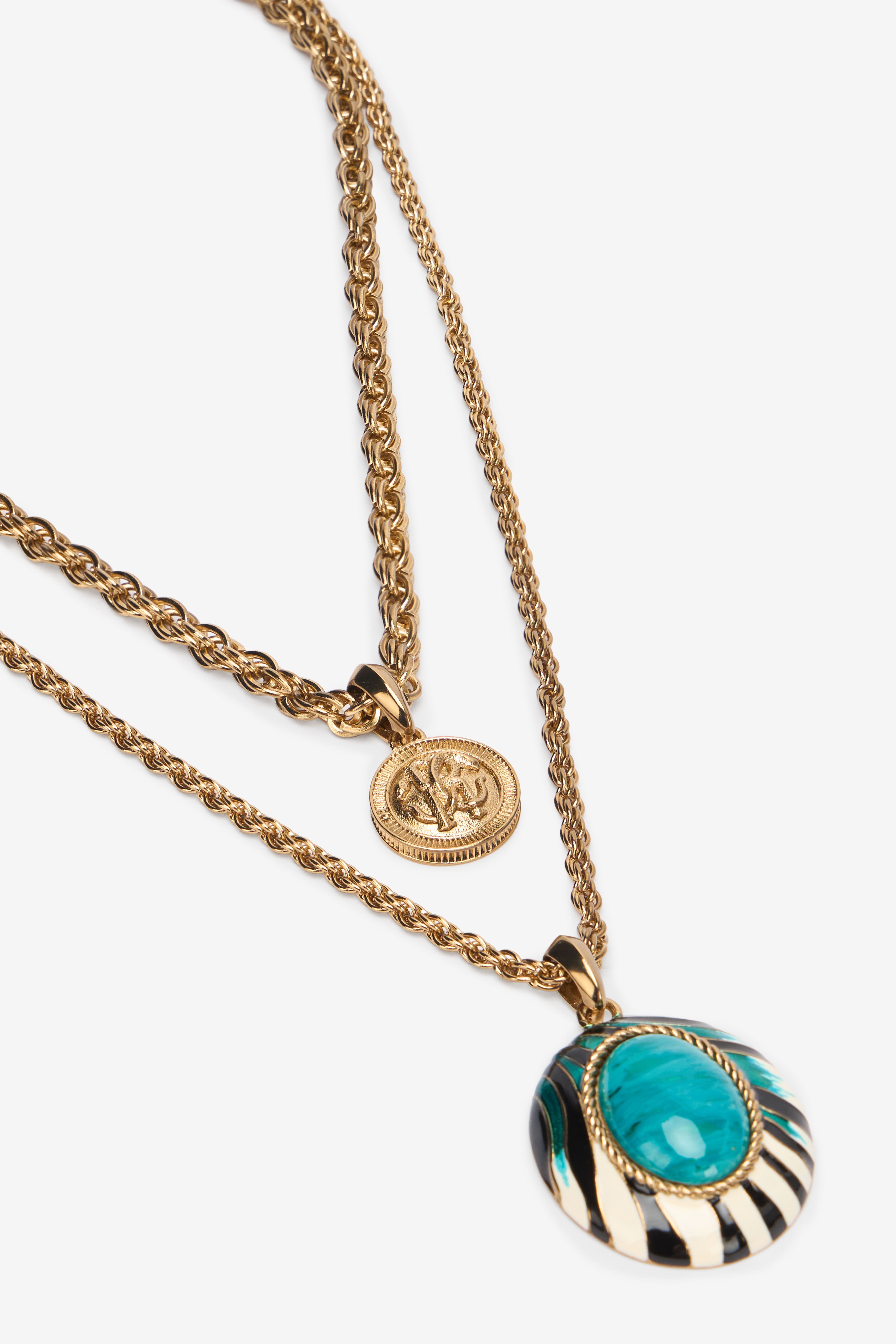 Ray Of Sea Print Necklace - 5