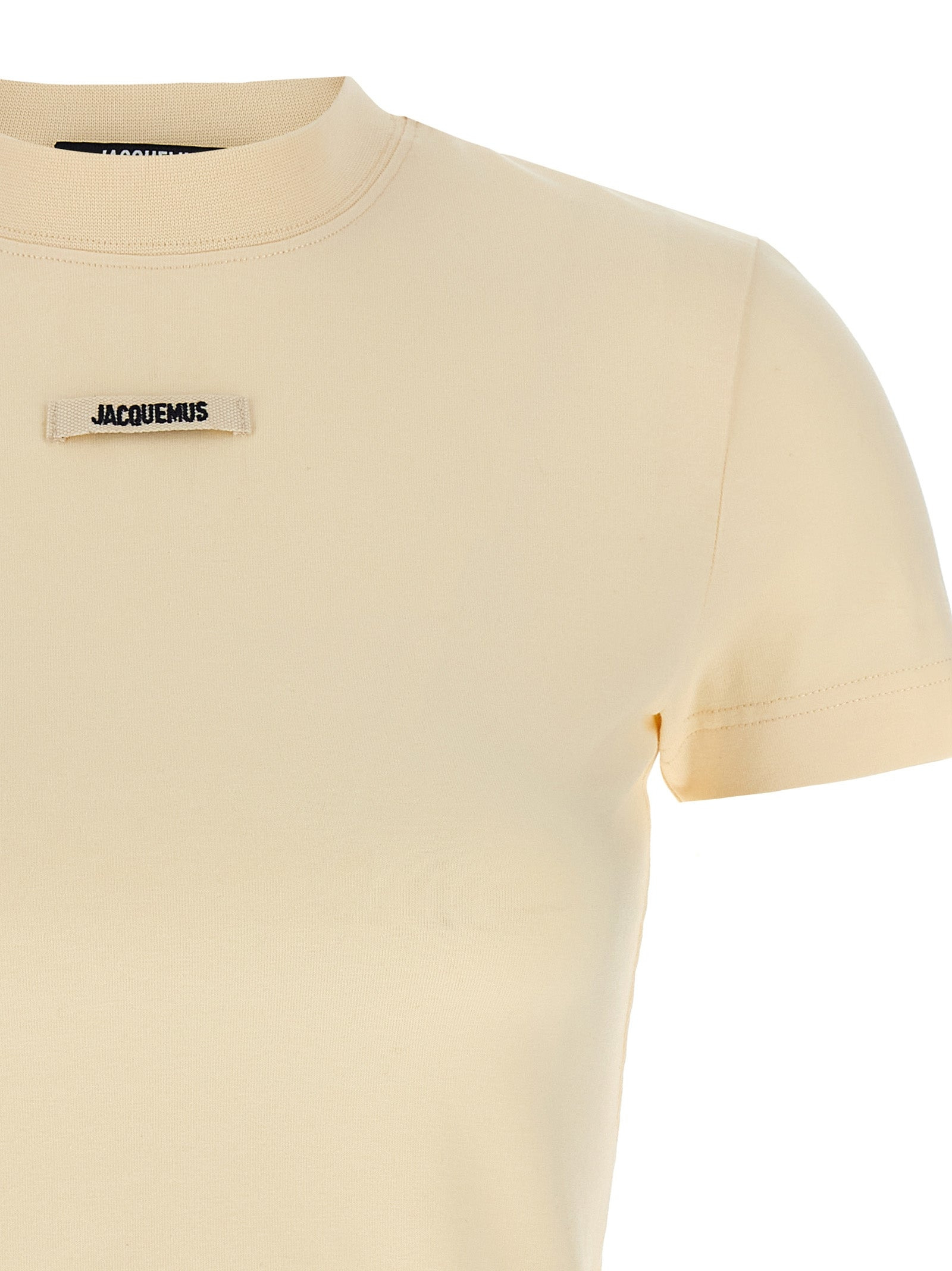 Jacquemus Women 'Le T-Shirt Gros-Grain' T-Shirt - 3