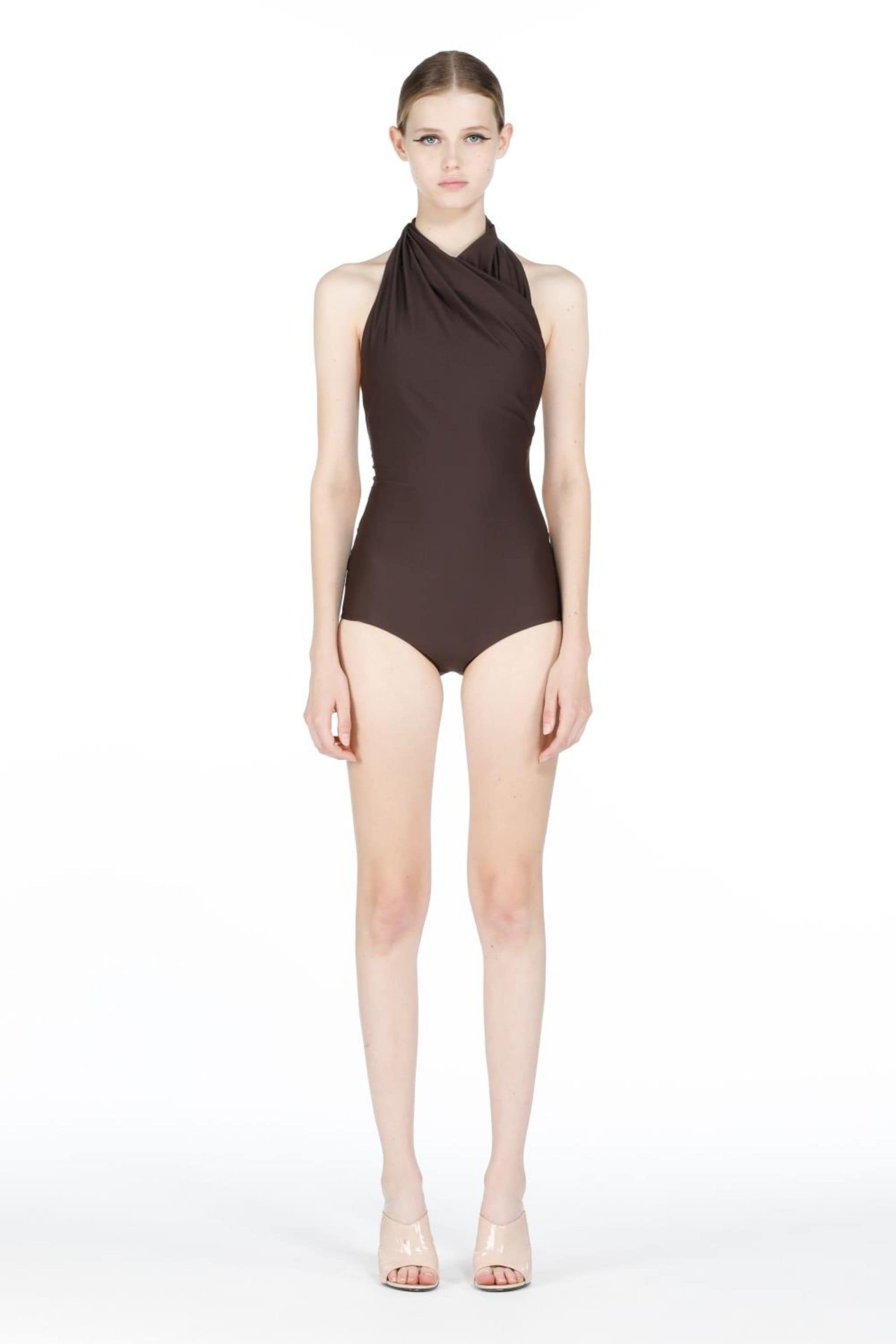 HALTERNECK SWIMSUIT - 4