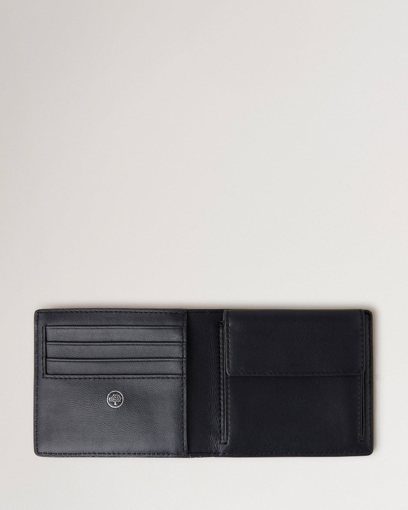 Mulberry Heritage Bifold Coin Wallet Night Sky Small Classic Grain outlook