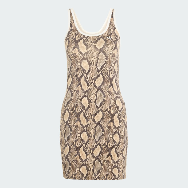 SNAKE PRINT MINI DRESS 1