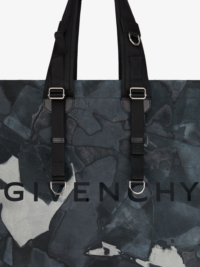 LARGE G-SHOPPER TOTE BAG IN LEATHER 6