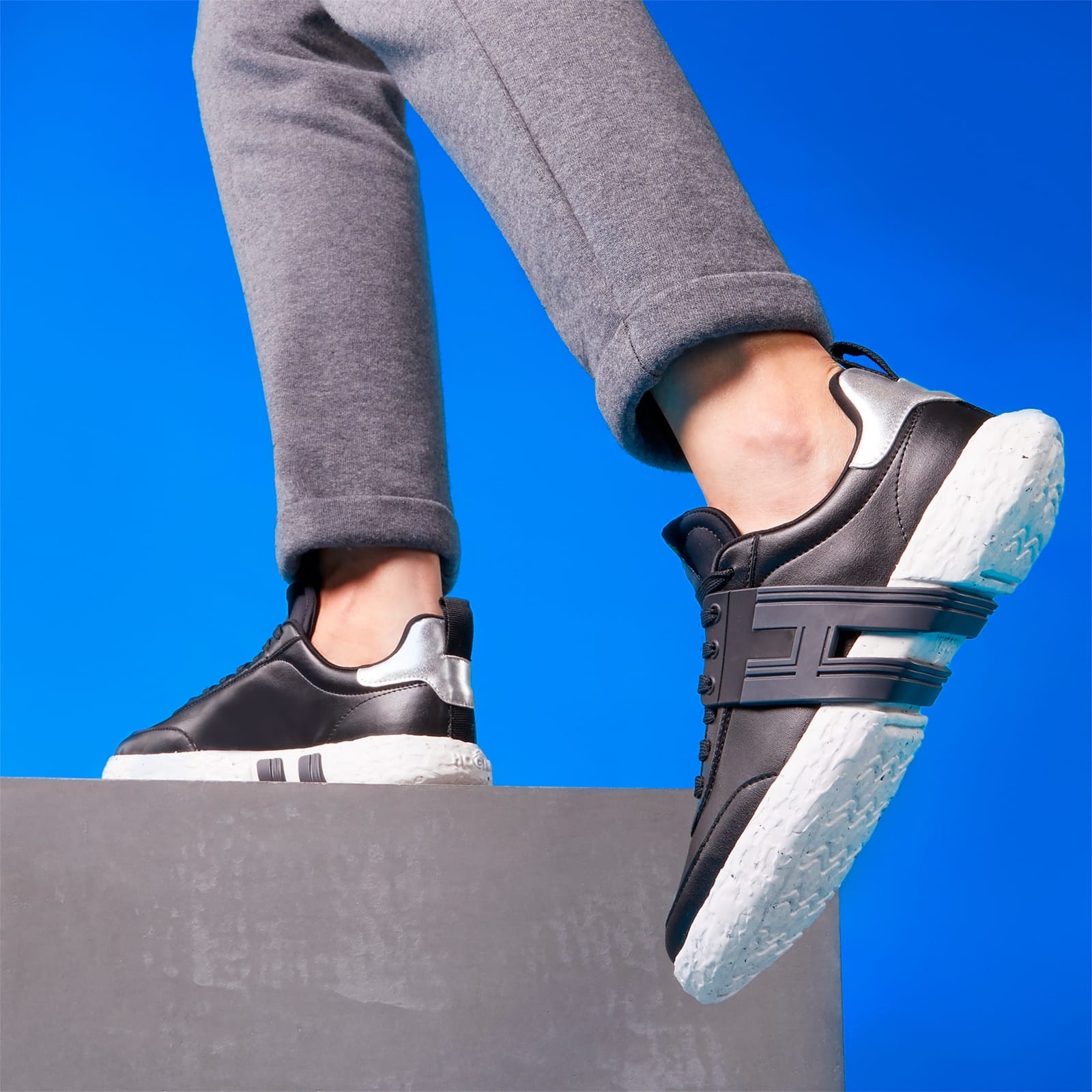 HOGAN Sneakers Hogan-3R Black | REVERSIBLE