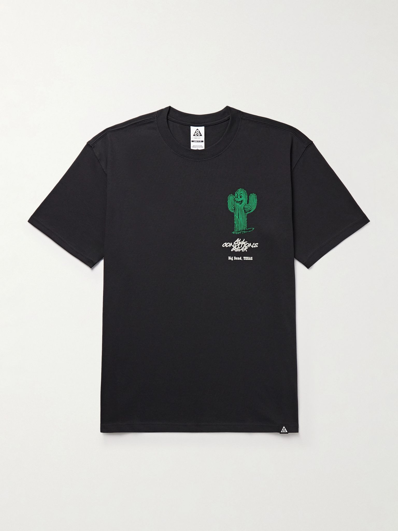 ACG Printed Dri-FIT T-Shirt Black - 1