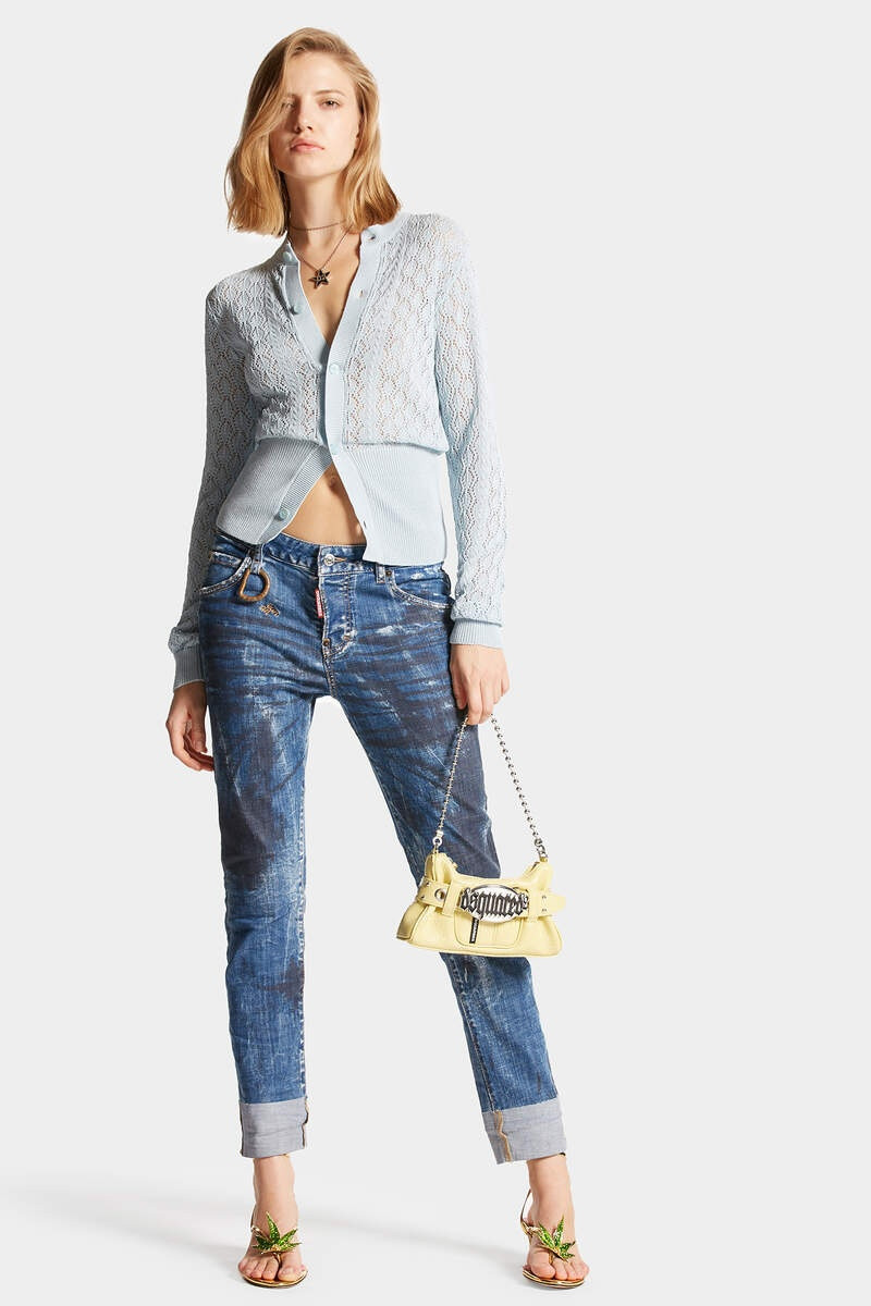 BLACK SHADOW DARK WASH COOL GIRL JEANS 3