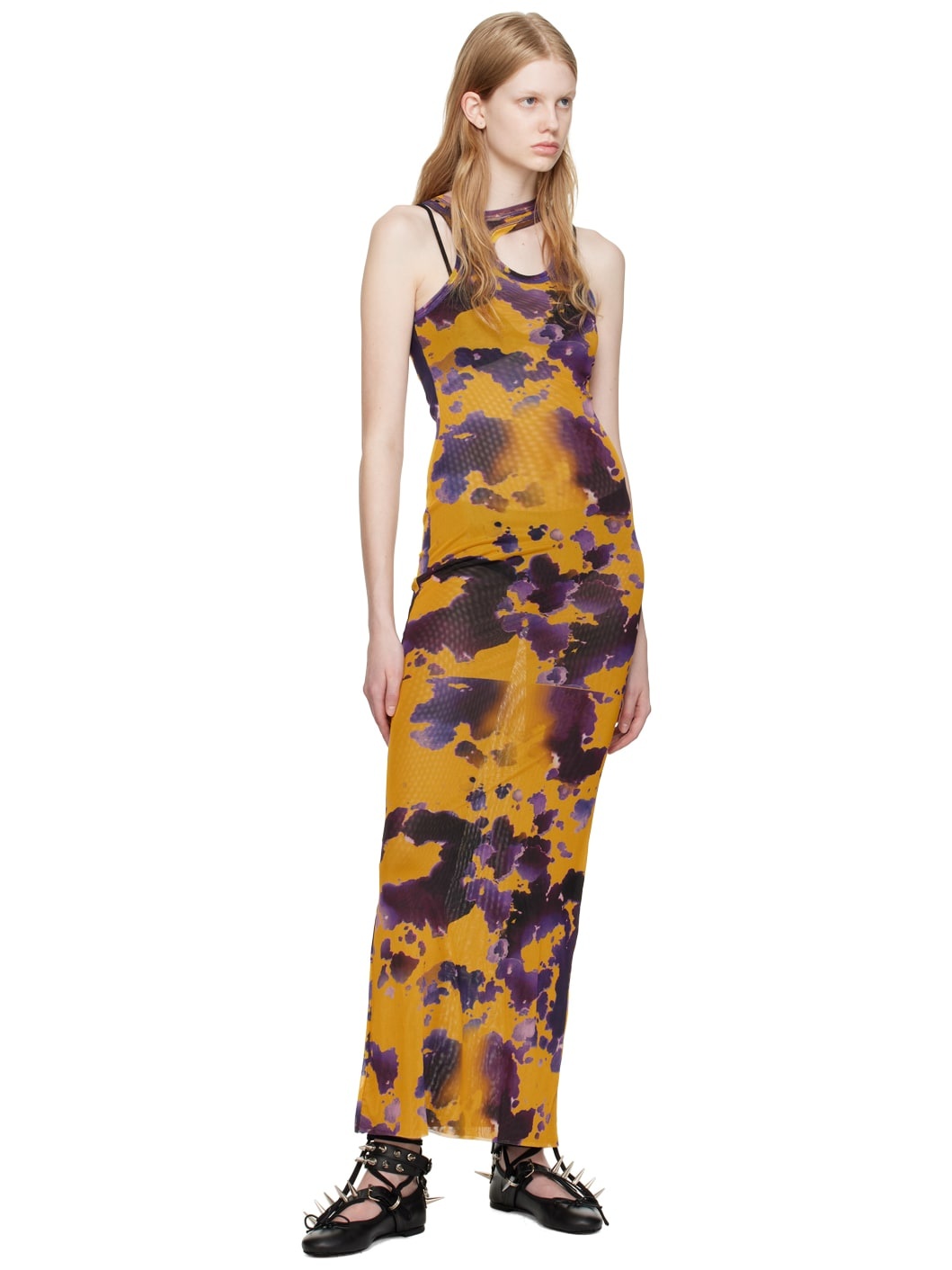 SSENSE Exclusive Purple Maxi Dress - 4