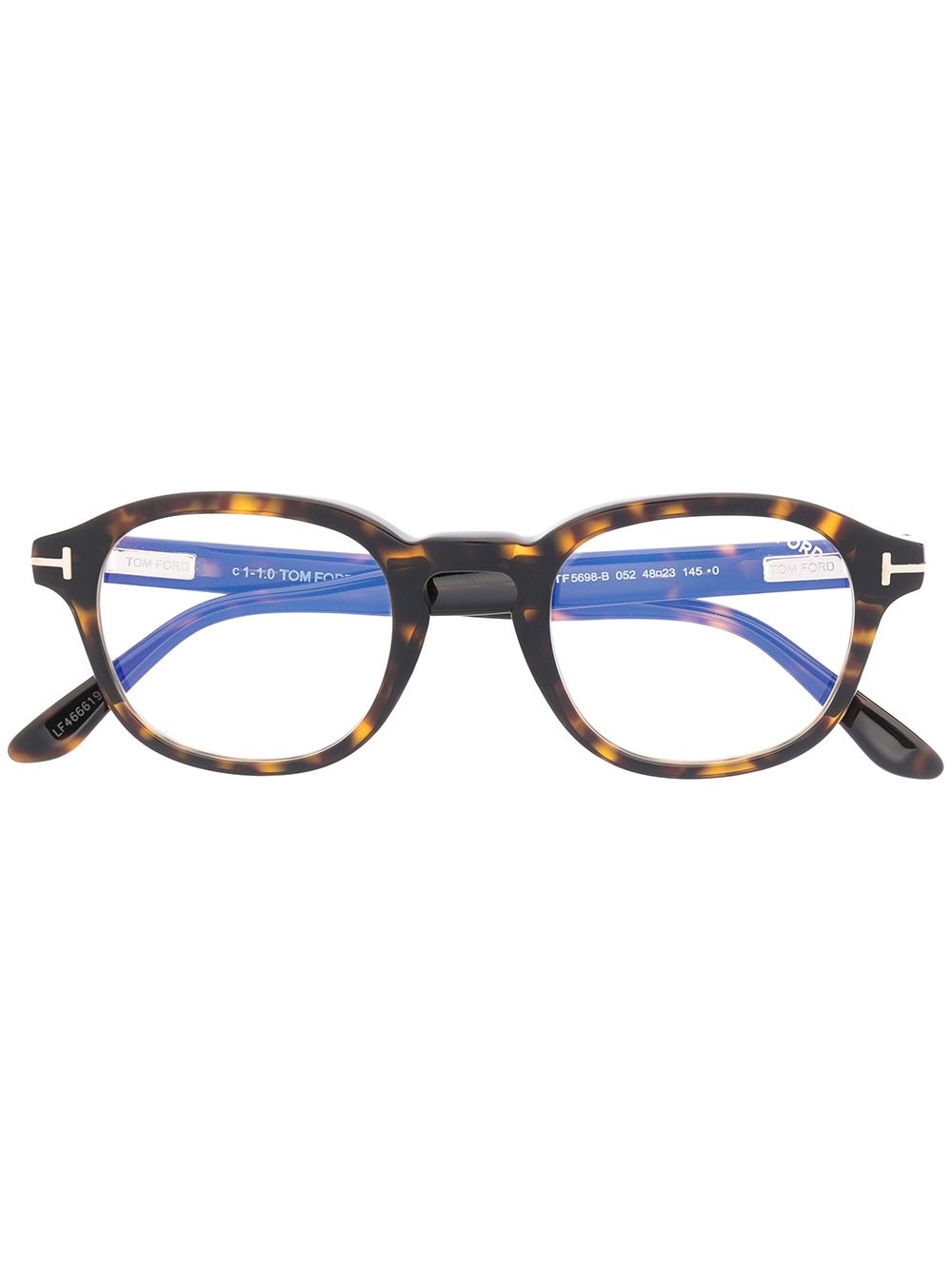 soft-square frame glasses - 1