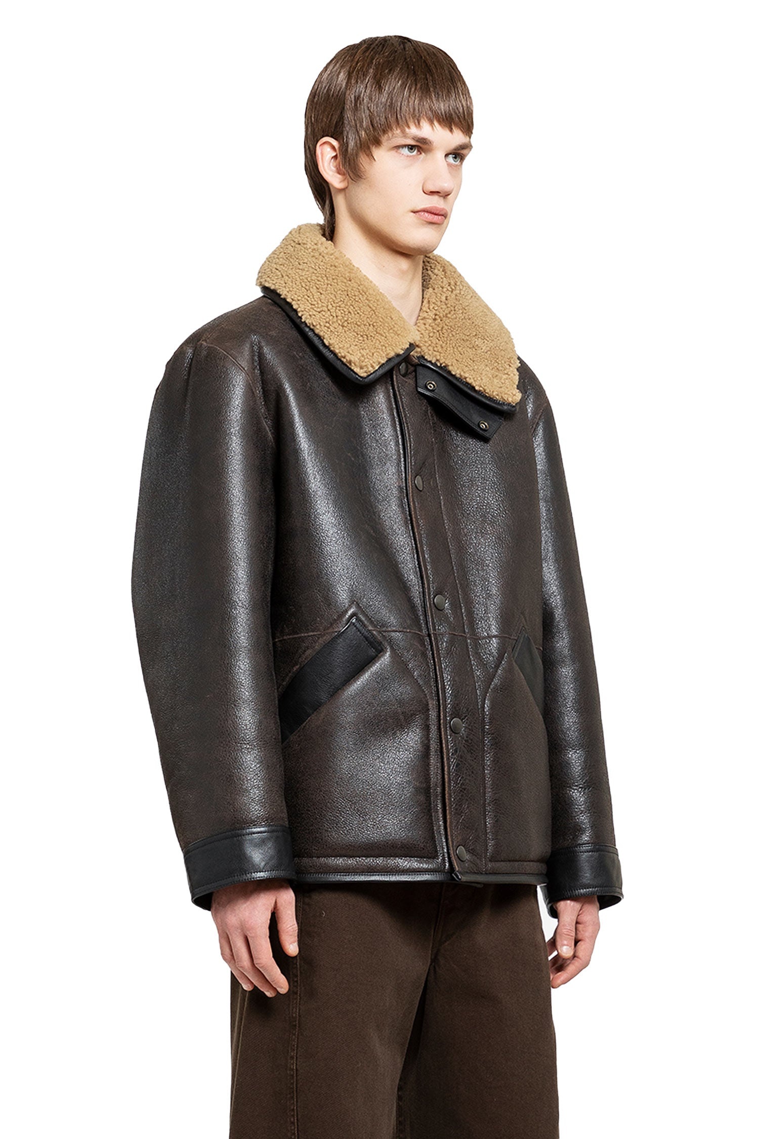 【関税込み】GIOVI Reversible shearling jacket Lambskin Shearling Jacket by Vetements- La Garçonne