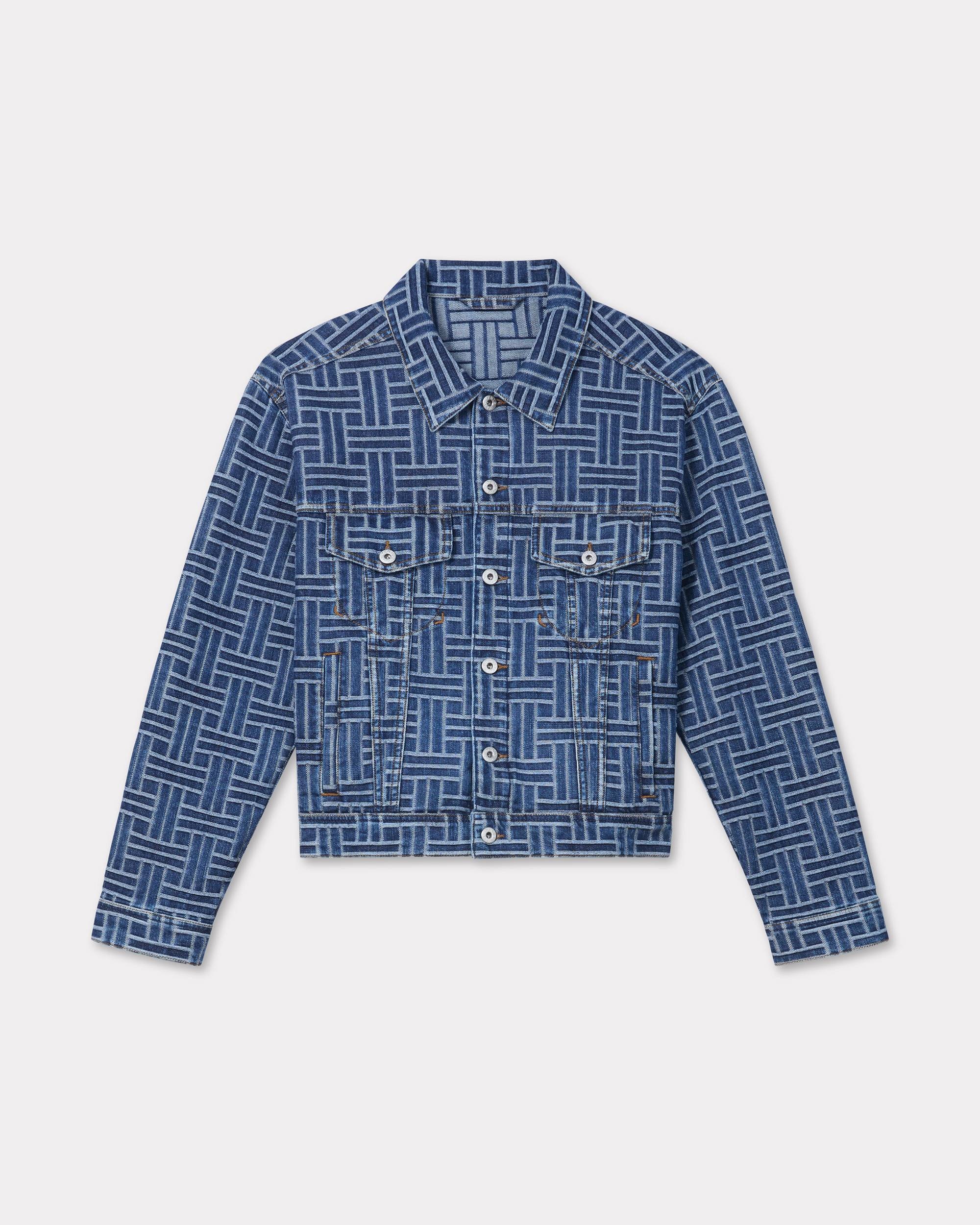 'KENZO Weave' trucker jacket in japanese denim - 1