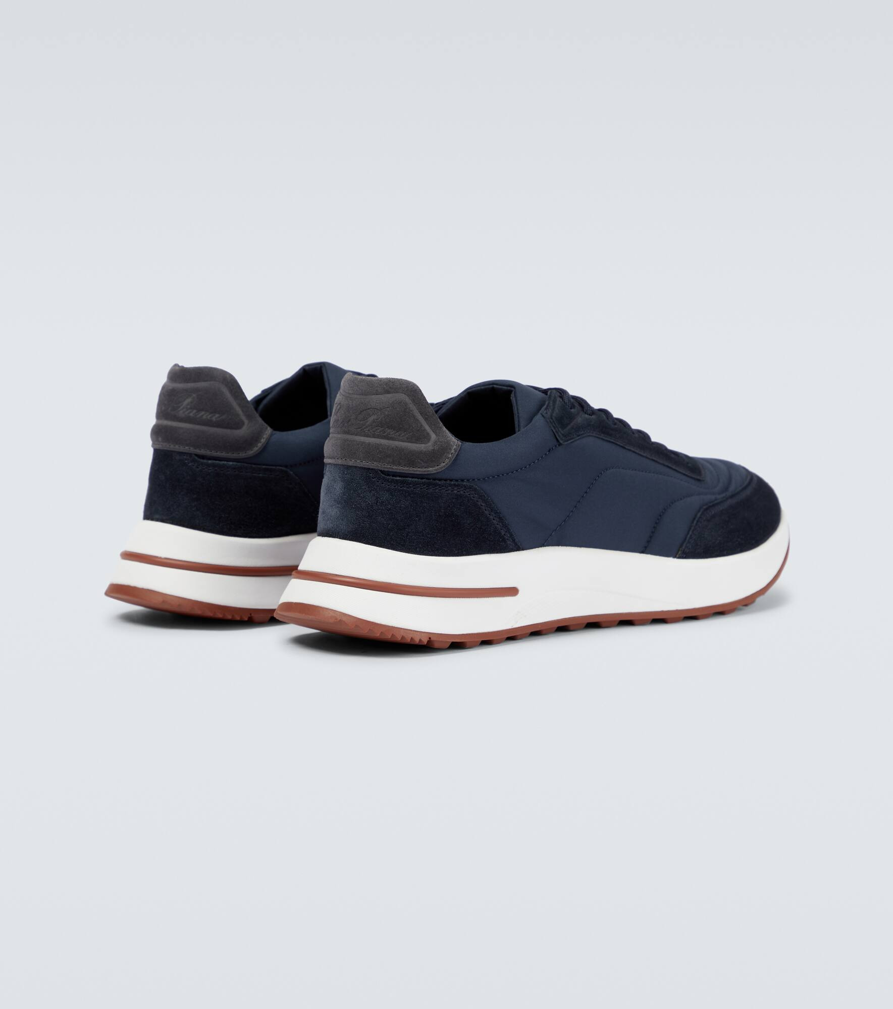 Weekend Walk suede-trimmed sneakers - 6