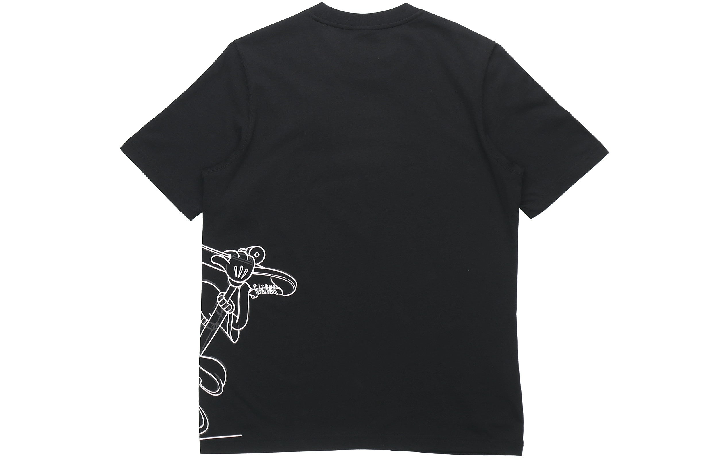 ☆Adidas x Disney☆Originals Short-Sleeve T-shirt Black adidas originals x Crossover Disney Goofy Tee Side Large