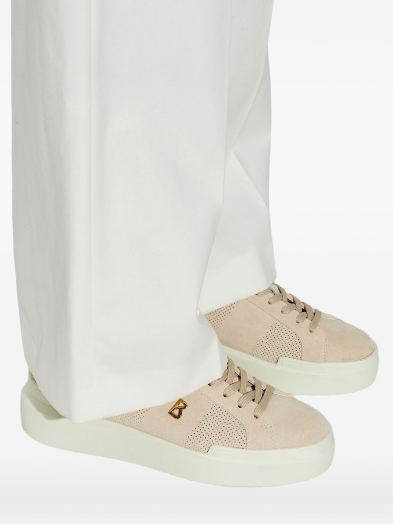 perforated-detail sneakers 5