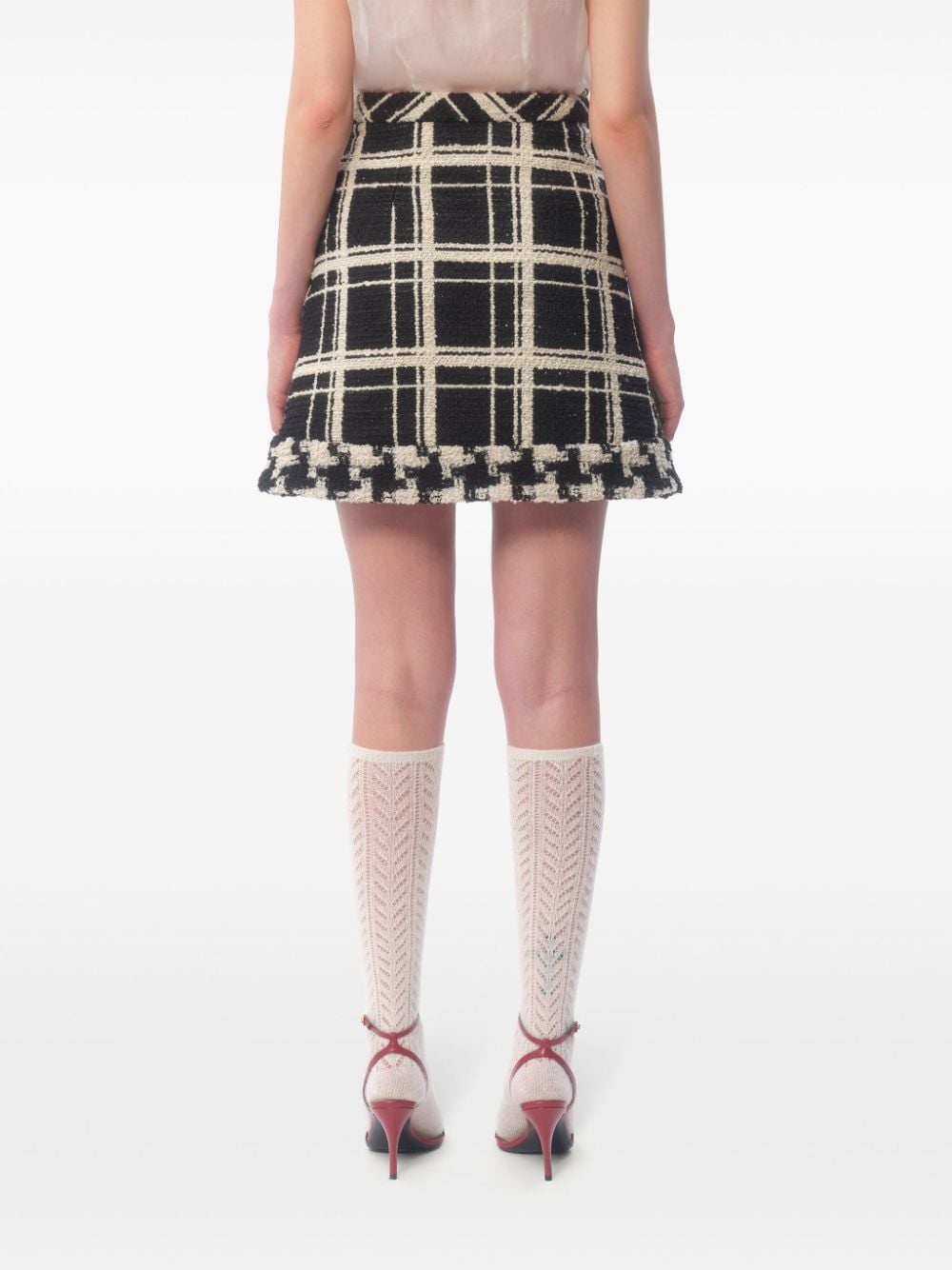 tweed mini skirt - 4