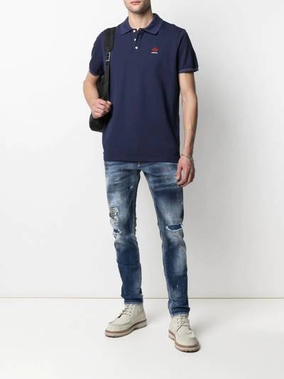 DSQUARED2 chest-logo polo shirt outlook