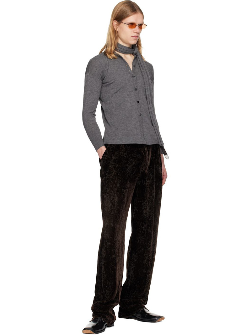 MAGLIANO Brown Grampa Trousers outlook
