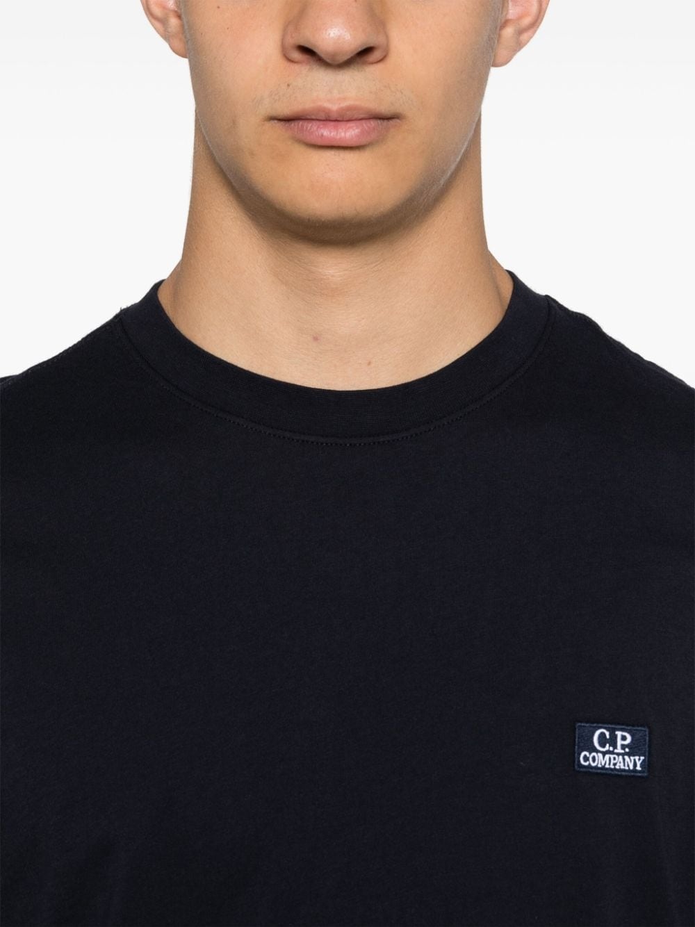 logo-embroidered T-shirt - 5