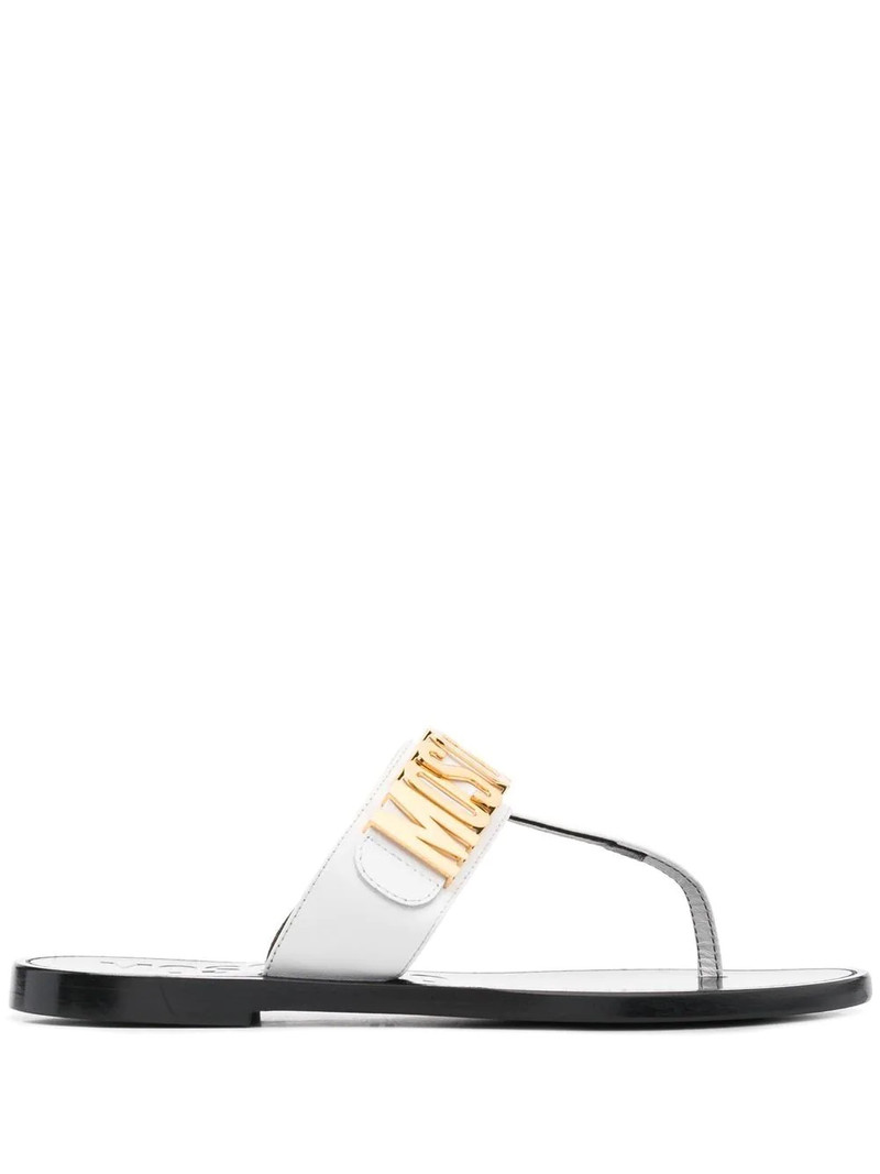 logo-lettering flip-flops 1