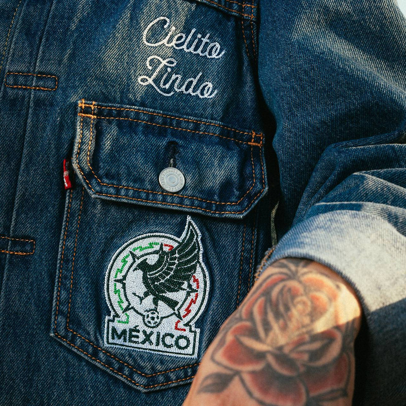 LEVI’S® MEXICO FOOTBALL TYPE II JACKET 10