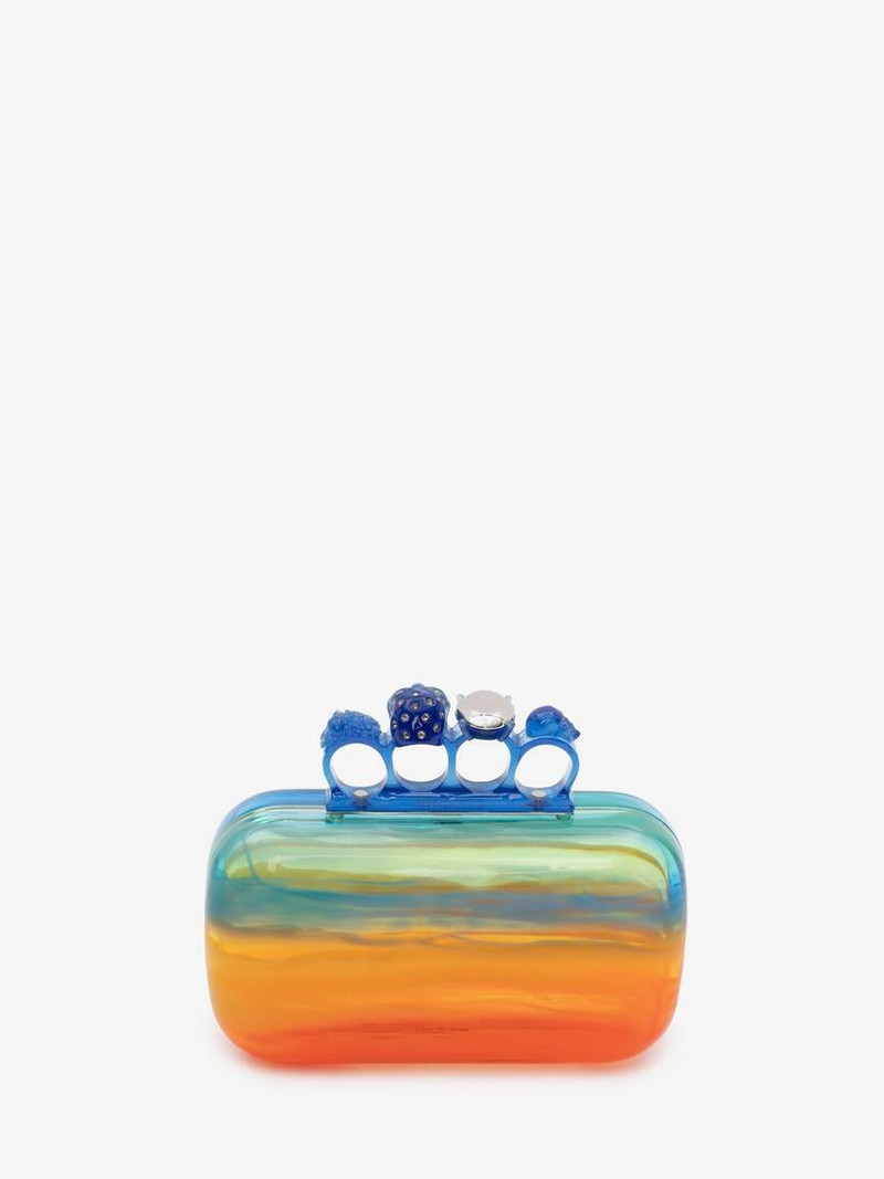 Skull Four-ring Clutch in Multicolor 3