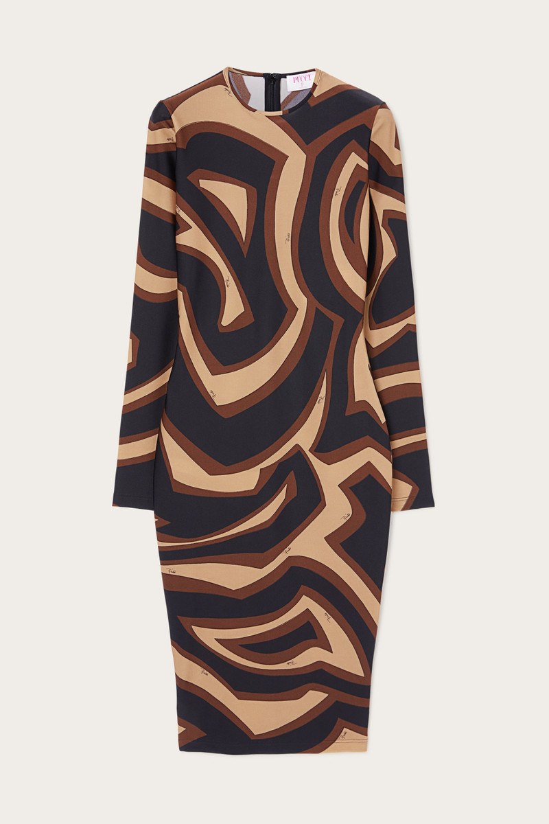 LABIRINTO PRINT LYCRA DRESS 1