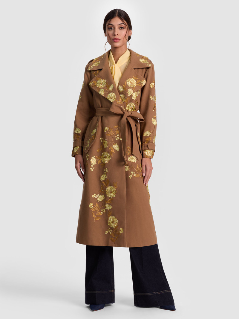 NEVADA EMBROIDERED TRENCH COAT 3