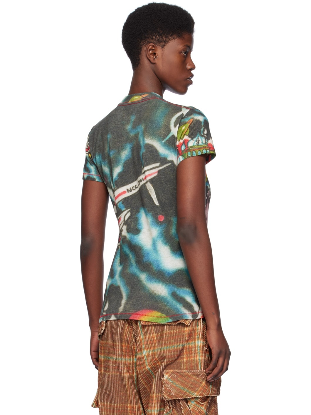 Multicolor Graphic T-Shirt - 3