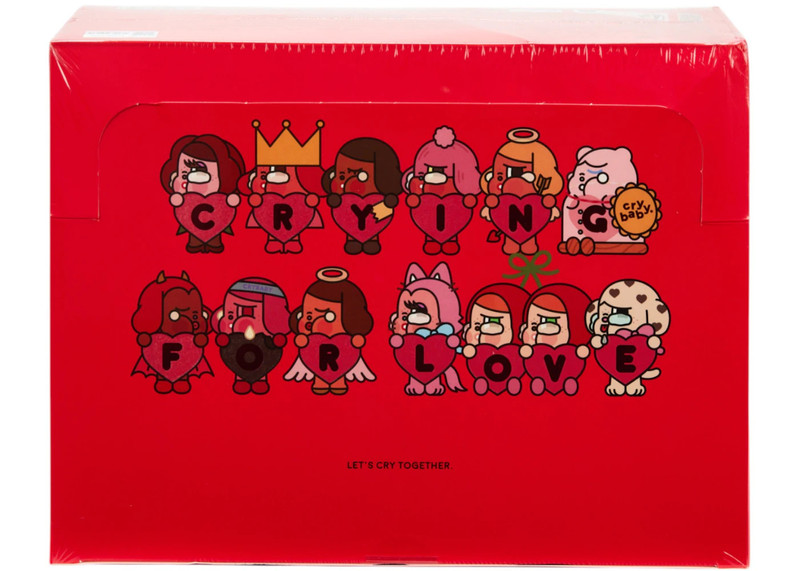 POP MART Pop Mart CryBaby Crying For Love Series Figures Sealed Case (12 Blind Box) outlook