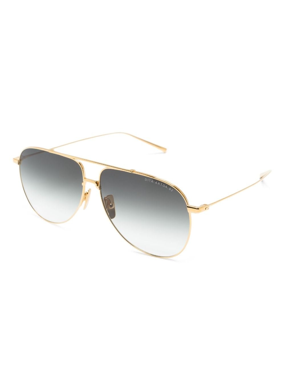 pilot-frame gradient sunglasses - 2