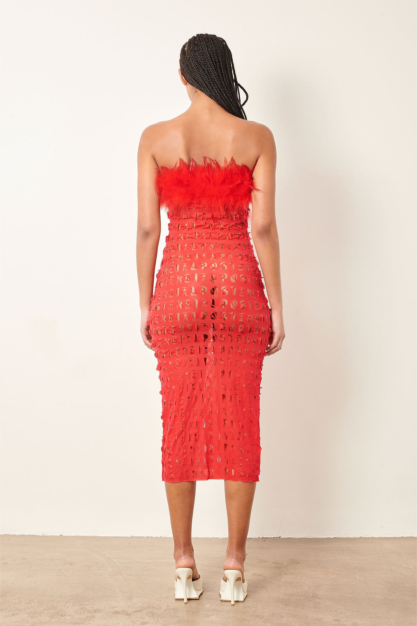 POSH DRESS RED - 4