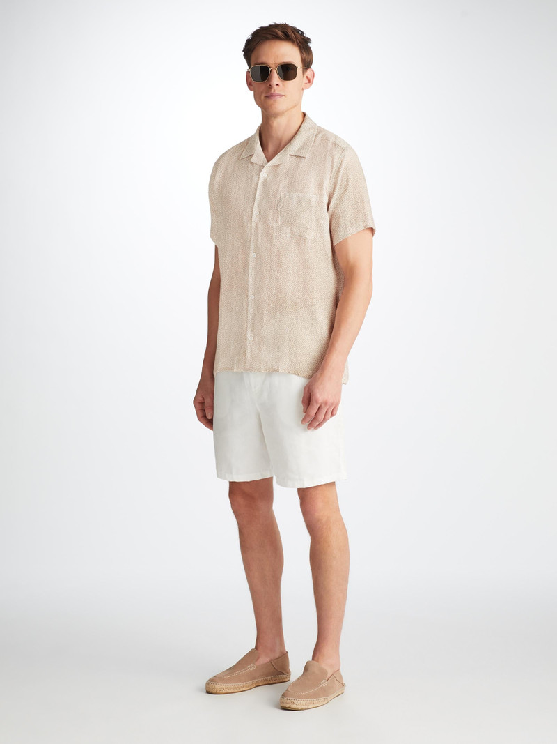 Men's Shirt Milan 24 Linen Sand 3