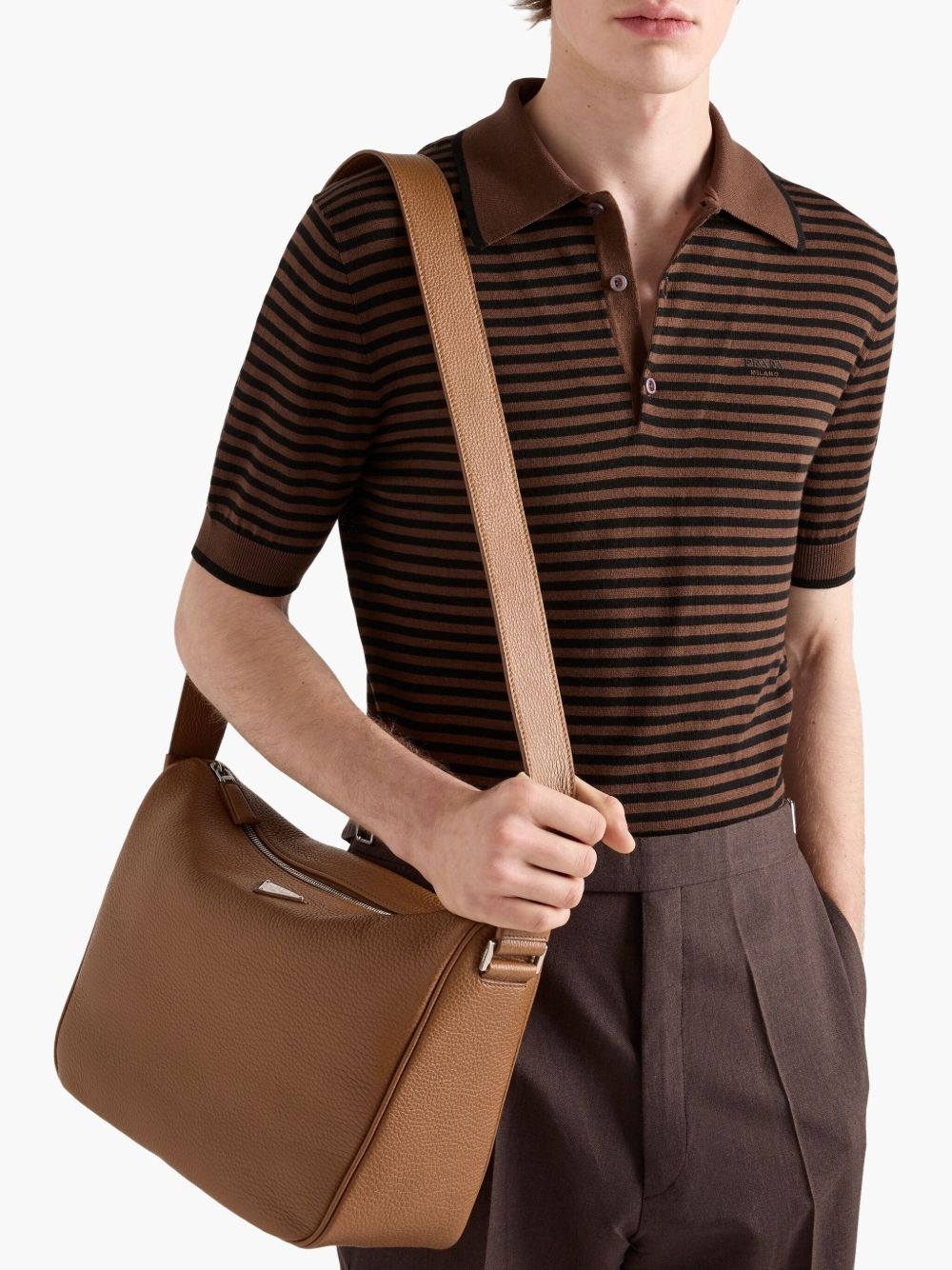 leather shoulder bag - 3
