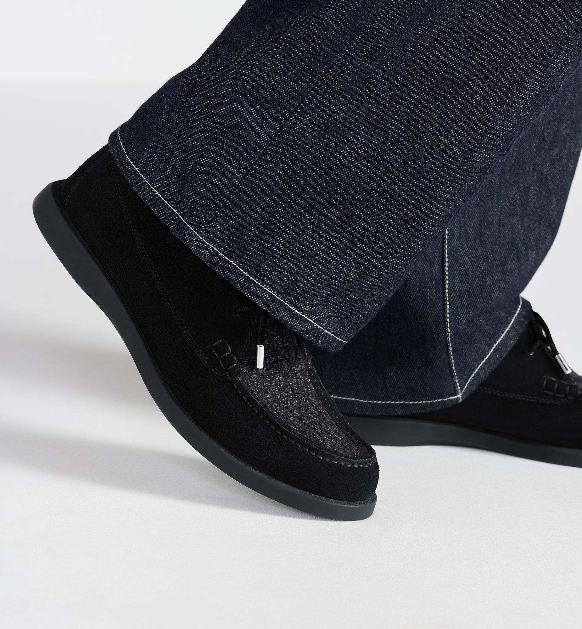◆Dior◆ Dior Granville チャッカブーツ ネイビー Dior Dior Granville Chukka Boot | REVERSIBLE