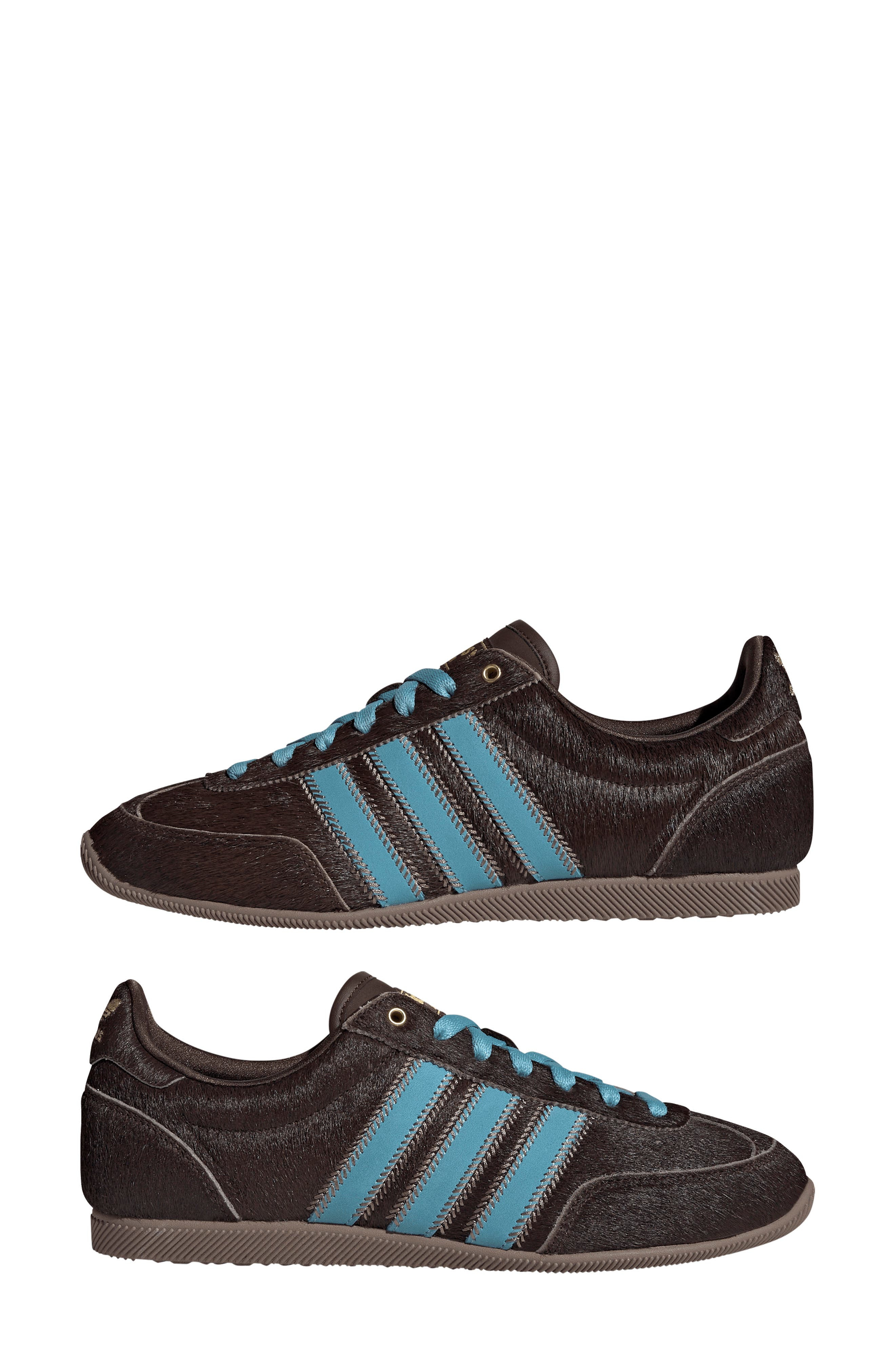 adidas Japan Low Top Sneaker in Dark Brown/Blue/Brown at Nordstrom - 7