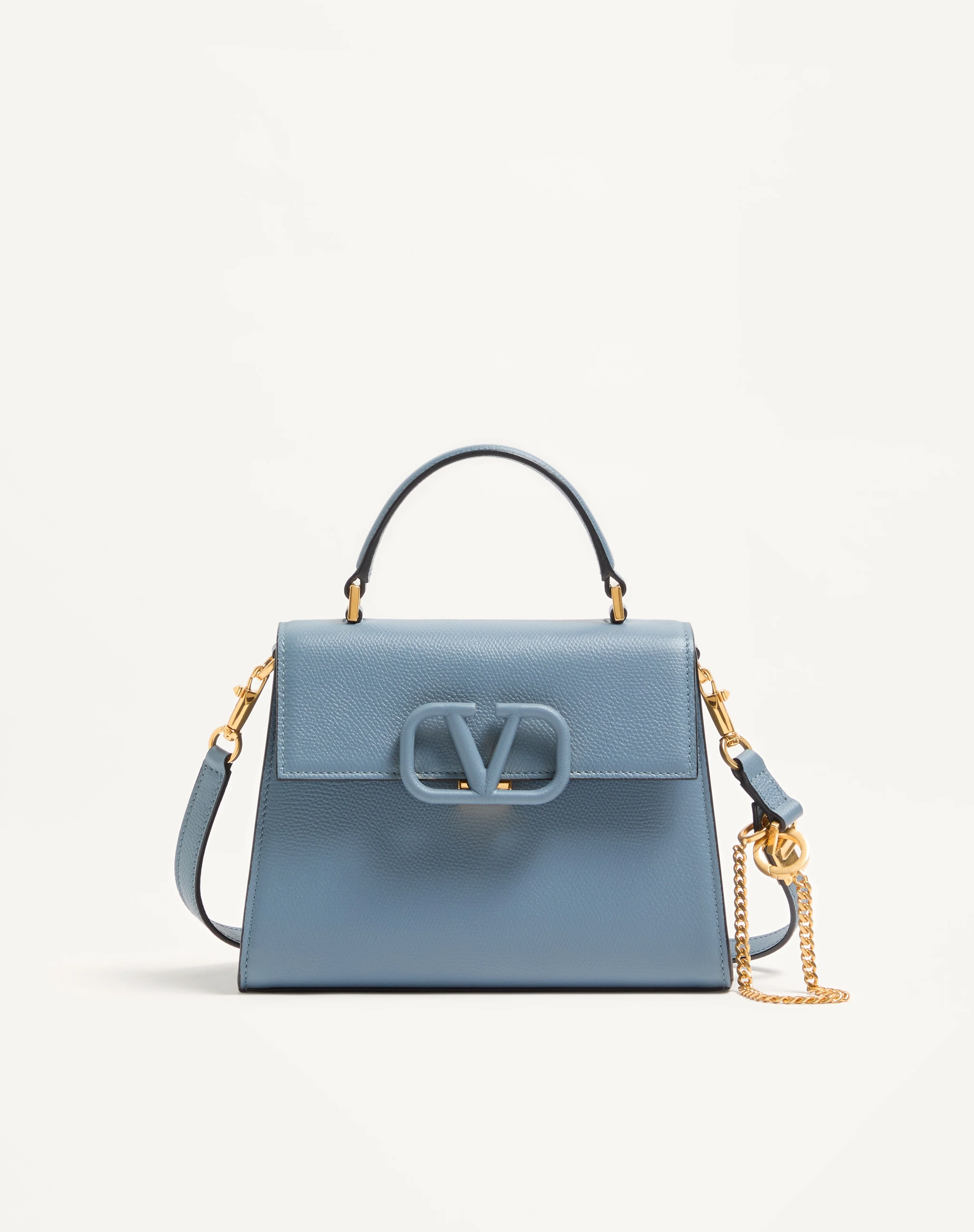 VALENTINO GARAVANI VSLING SMALL HANDBAG IN GRAINY CALFSKIN - 1