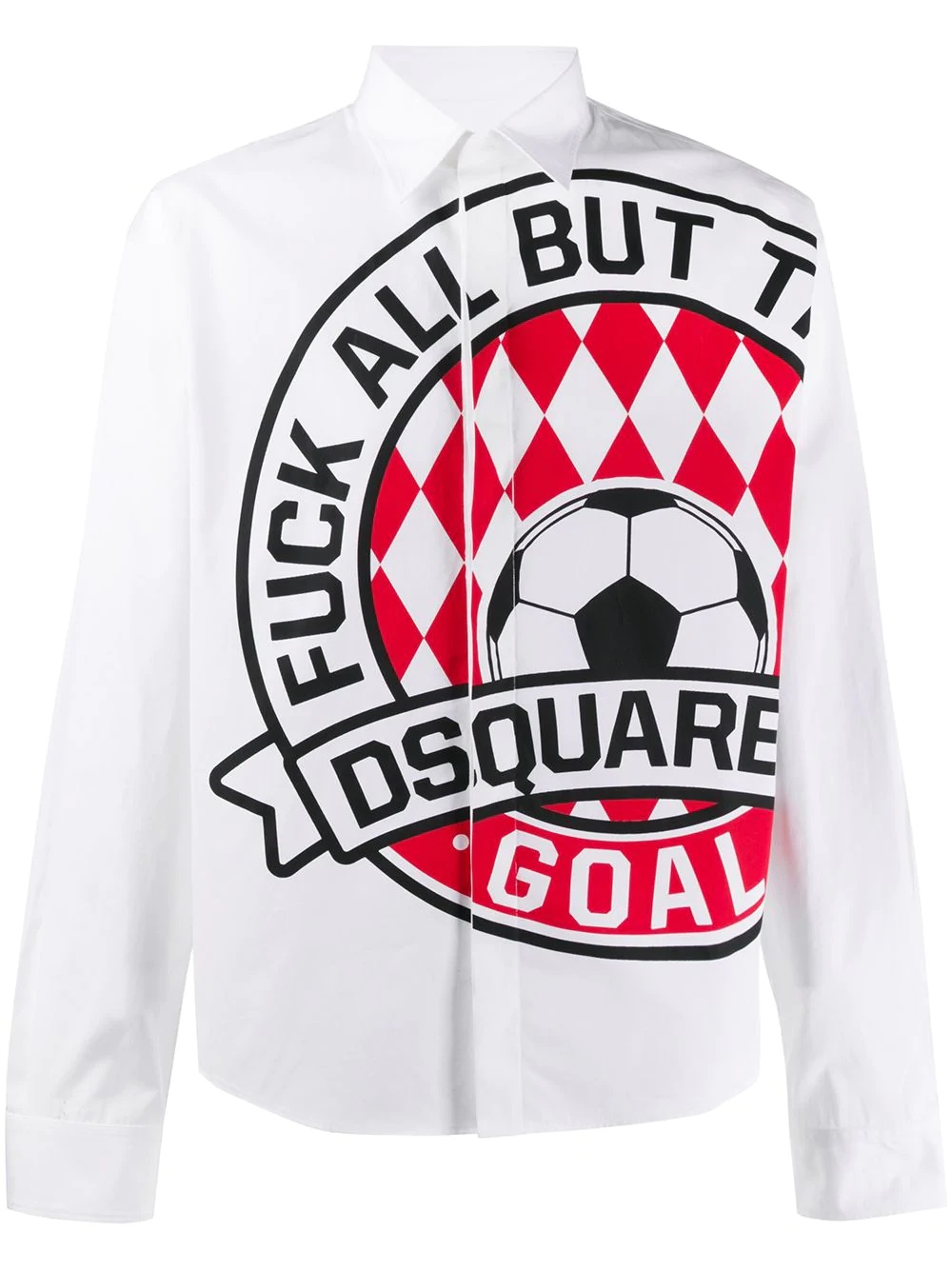 Goal print shirt - 1