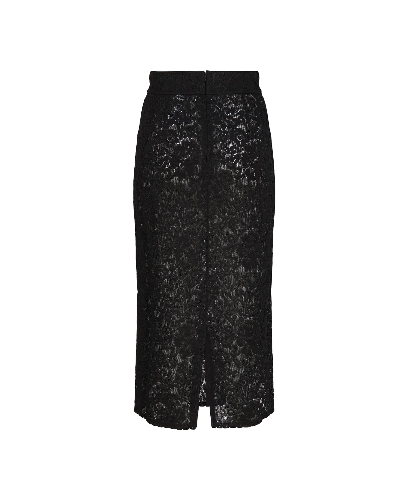 Lace Midi Skirt - 3