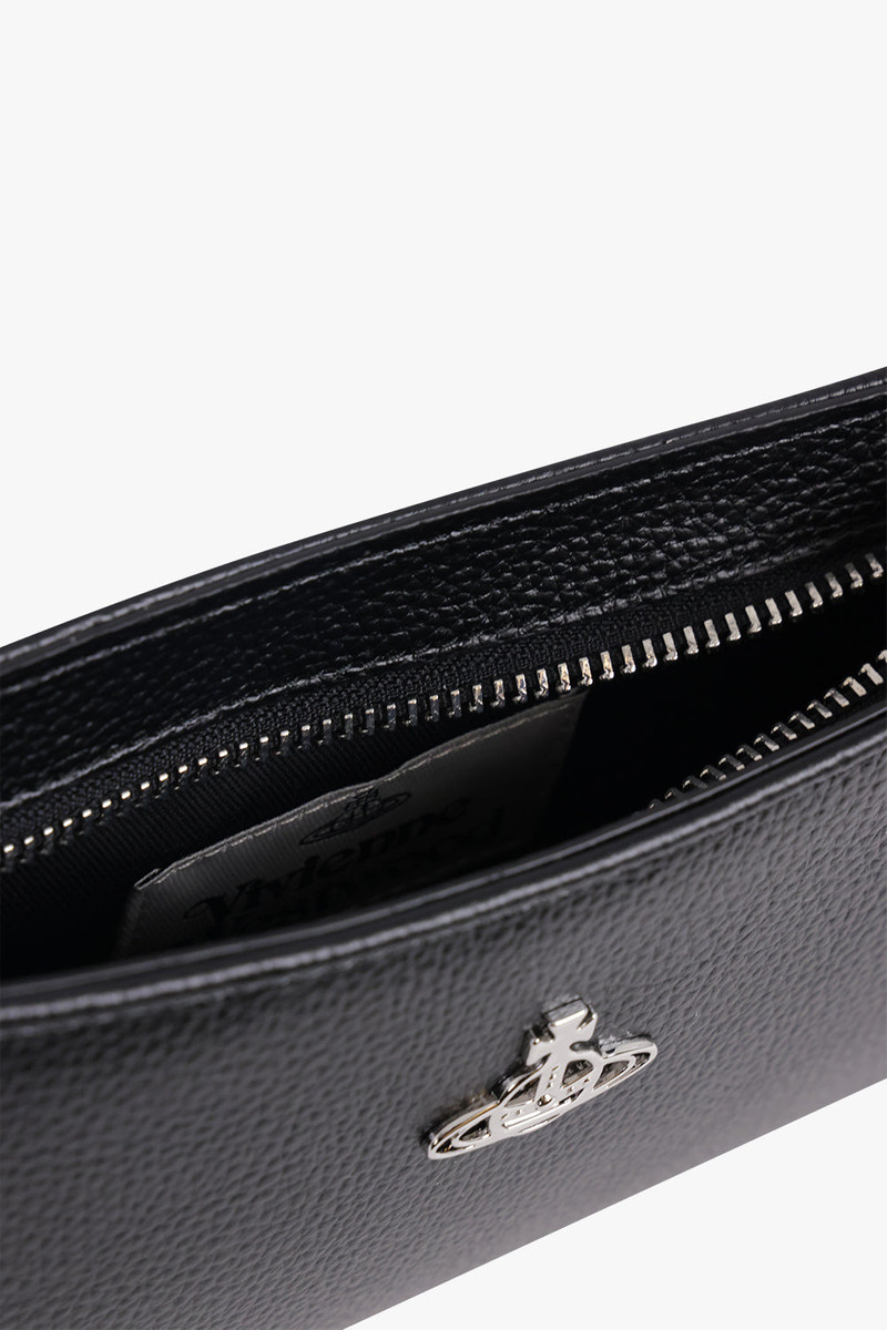 Vivienne Westwood TASHA SHOULDER PHONE BAG | BLACK outlook